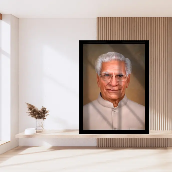 Single Face digital painting